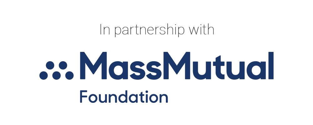 In partnership with MassMutual Foundation logo