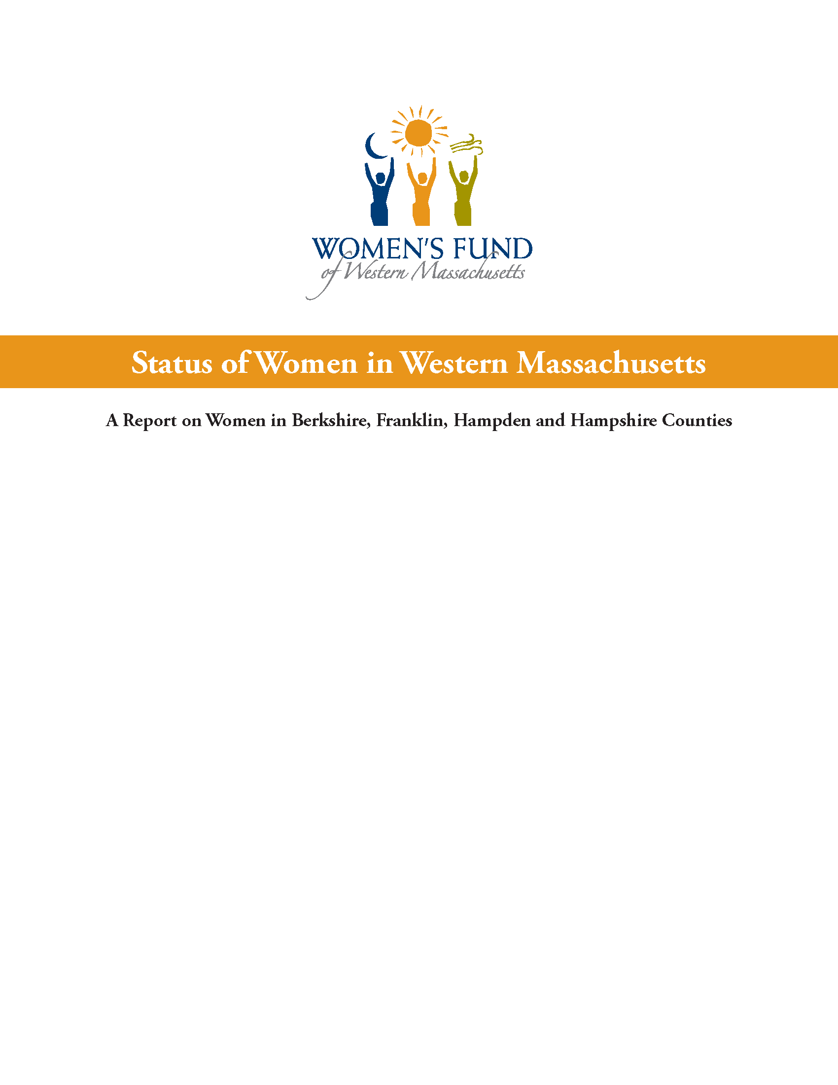 Snapshot image of the 2013 report on the Status of Women in Western Mass.
