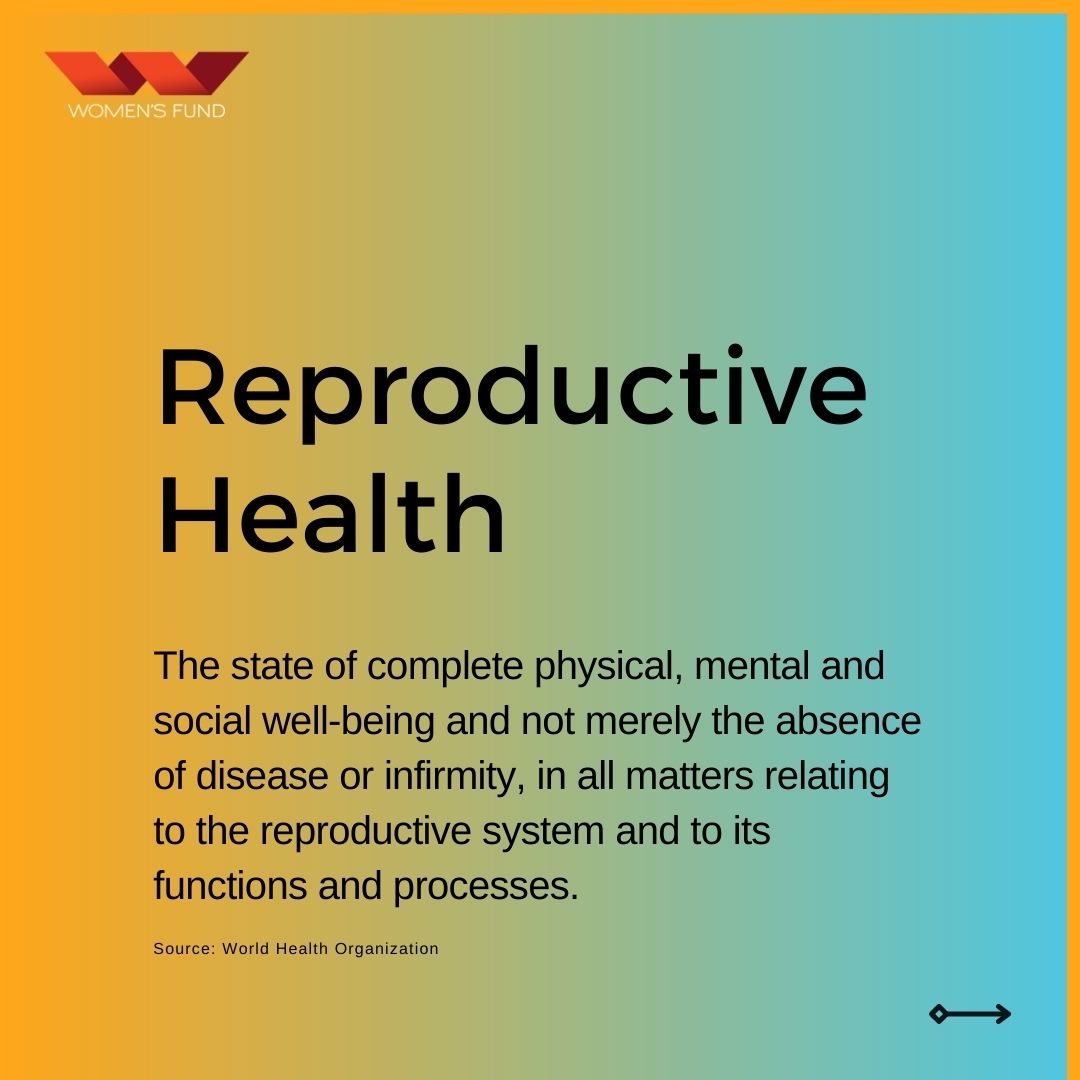 Definition of Reproductive Health, part 1